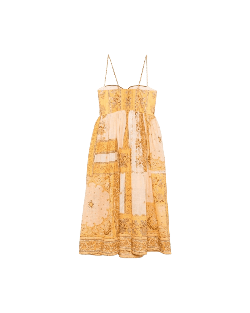 Zimmermann Dress Beige Glam Steals