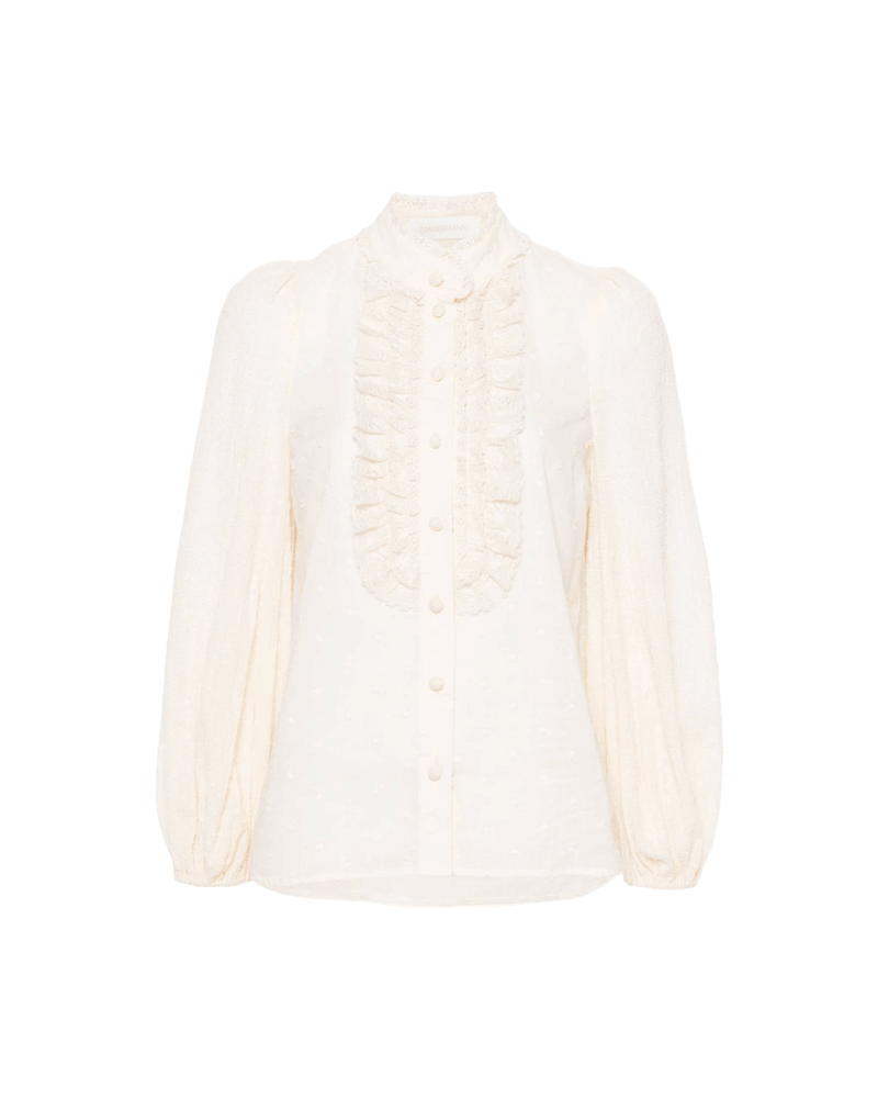 Zimmermann Shirt Beige Glam Steals