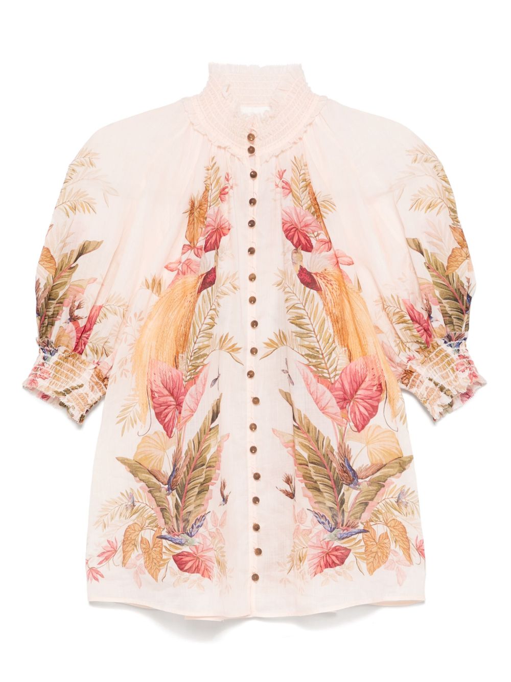 Zimmermann Beige Shirt Glam Steals