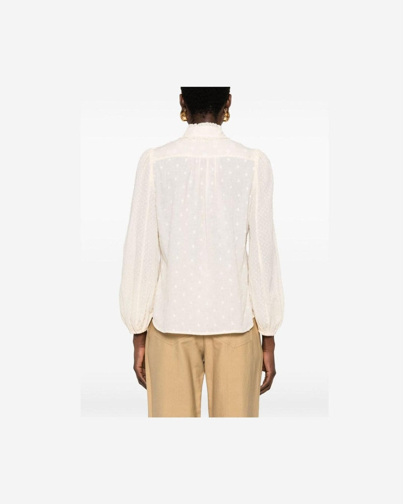 Zimmermann Beige Shirt Glam Steals
