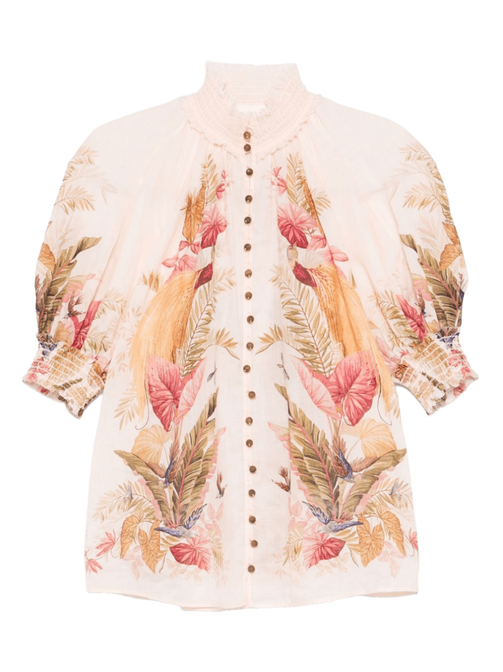 Zimmermann Beige Shirt Glam Steals