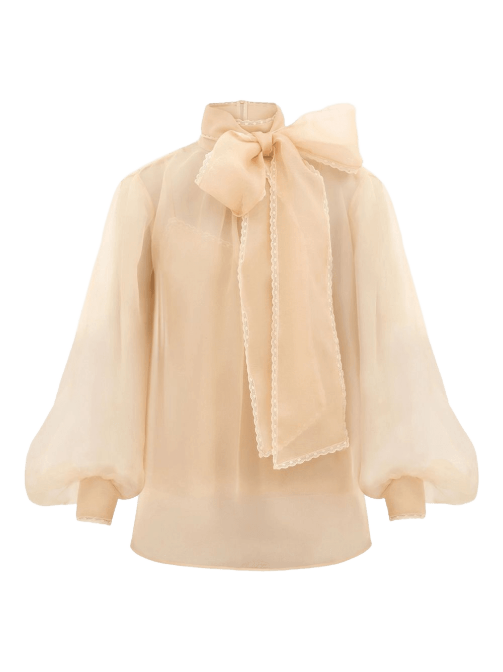 Zimmermann Beige Shirt Glam Steals