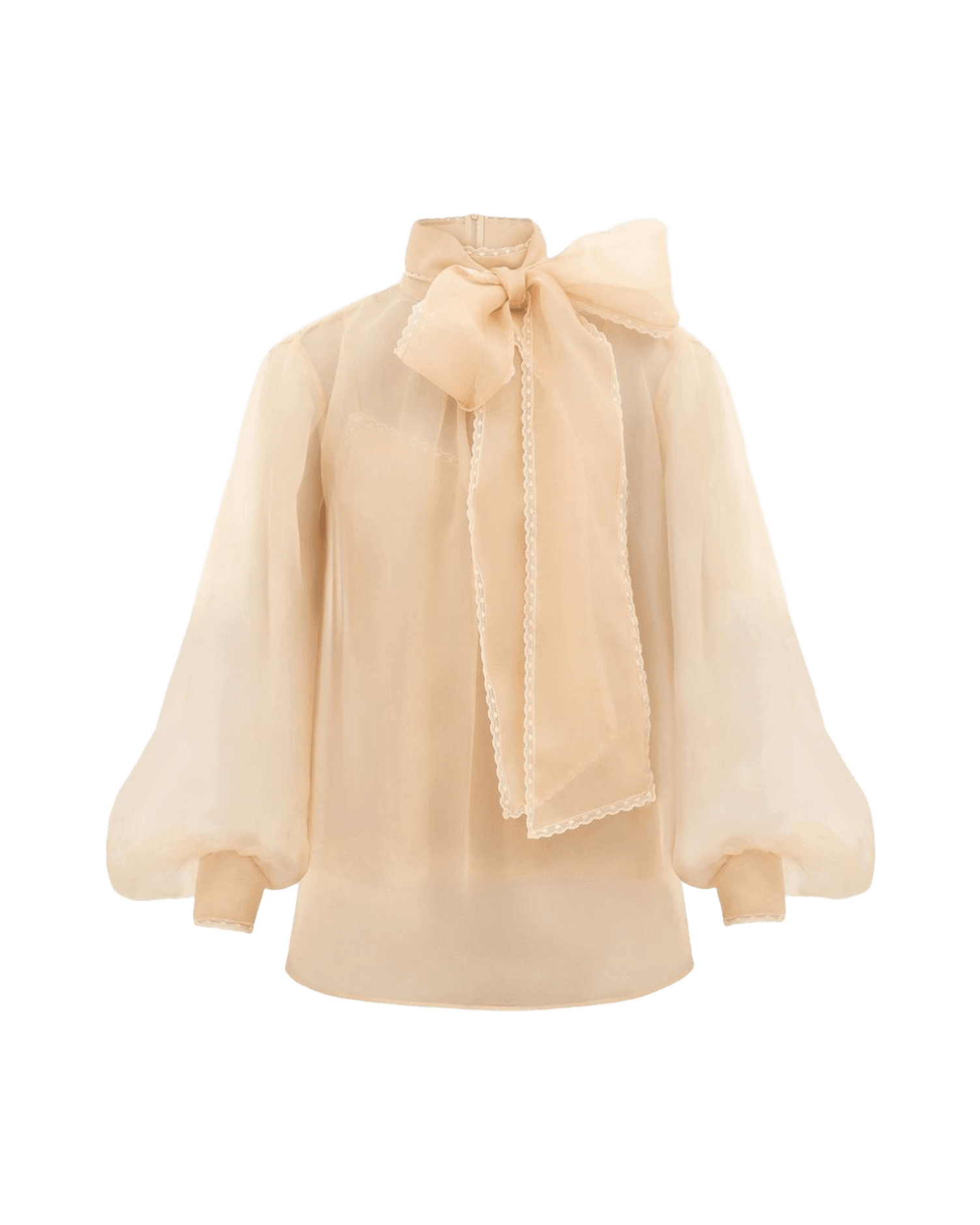 Zimmermann Beige Shirt Glam Steals
