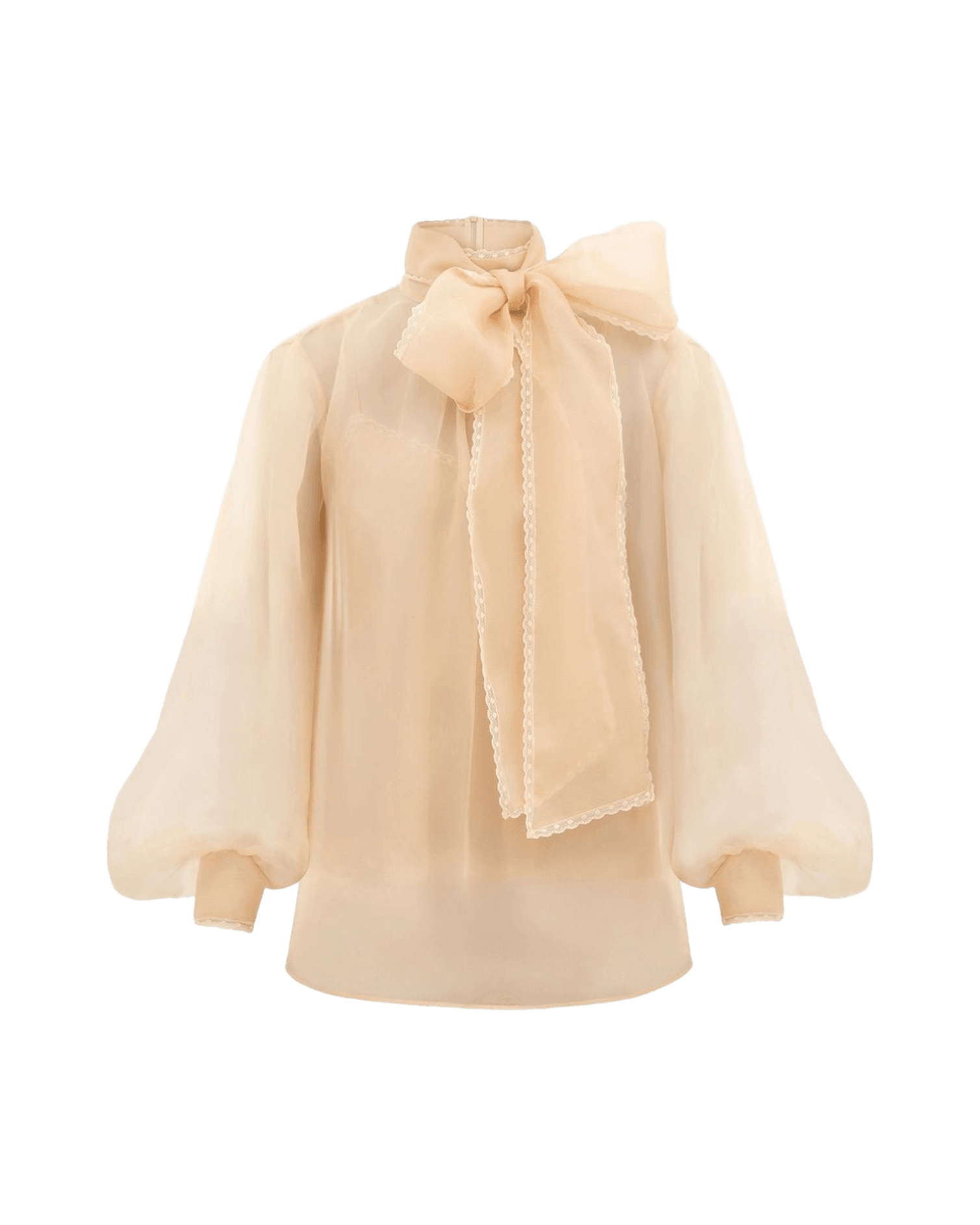 Zimmermann Beige Shirt Glam Steals