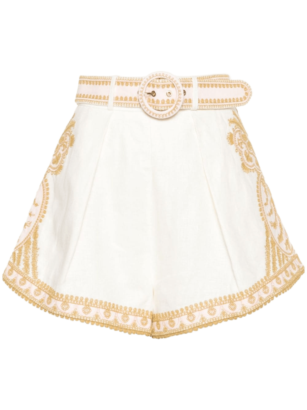 Zimmermann Beige Shorts Glam Steals