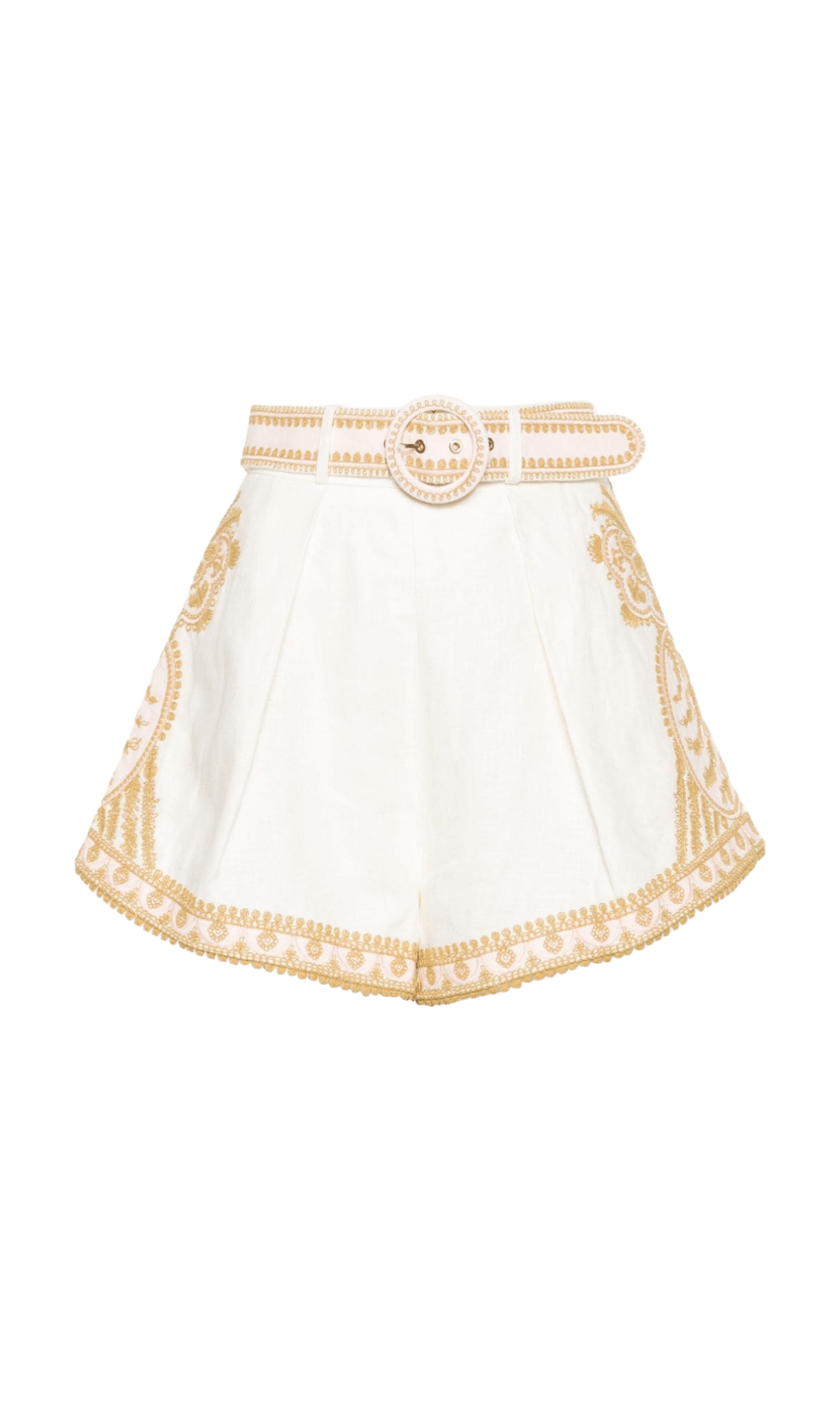 Zimmermann Beige Shorts Glam Steals
