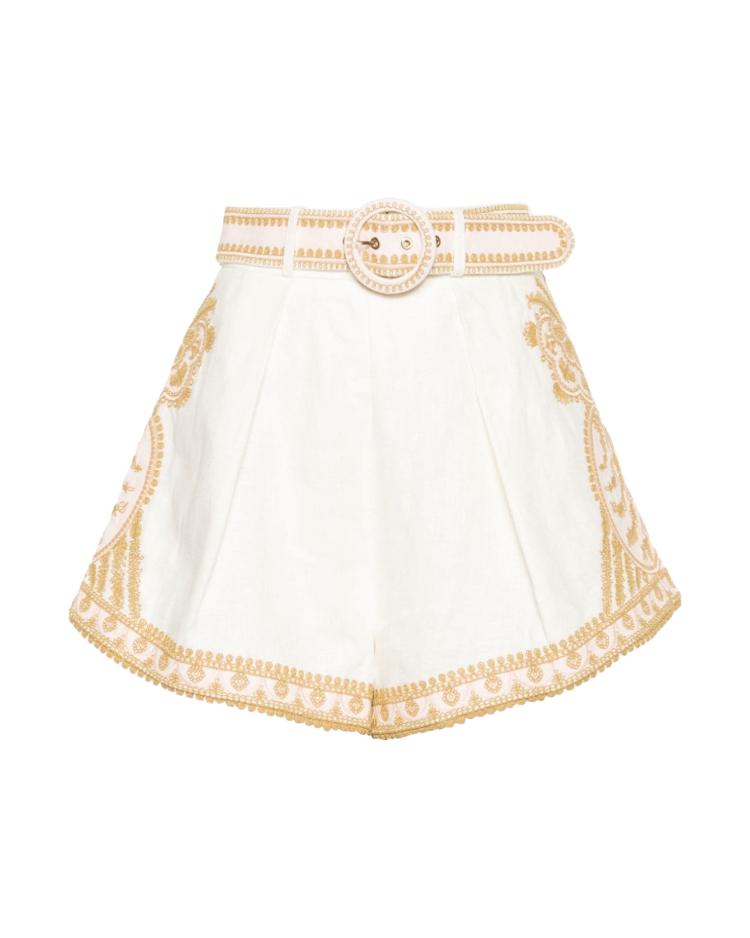 Zimmermann Beige Shorts Glam Steals