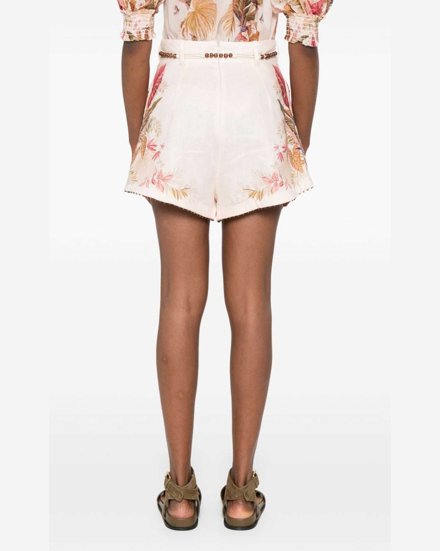 Zimmermann Beige Shorts Glam Steals
