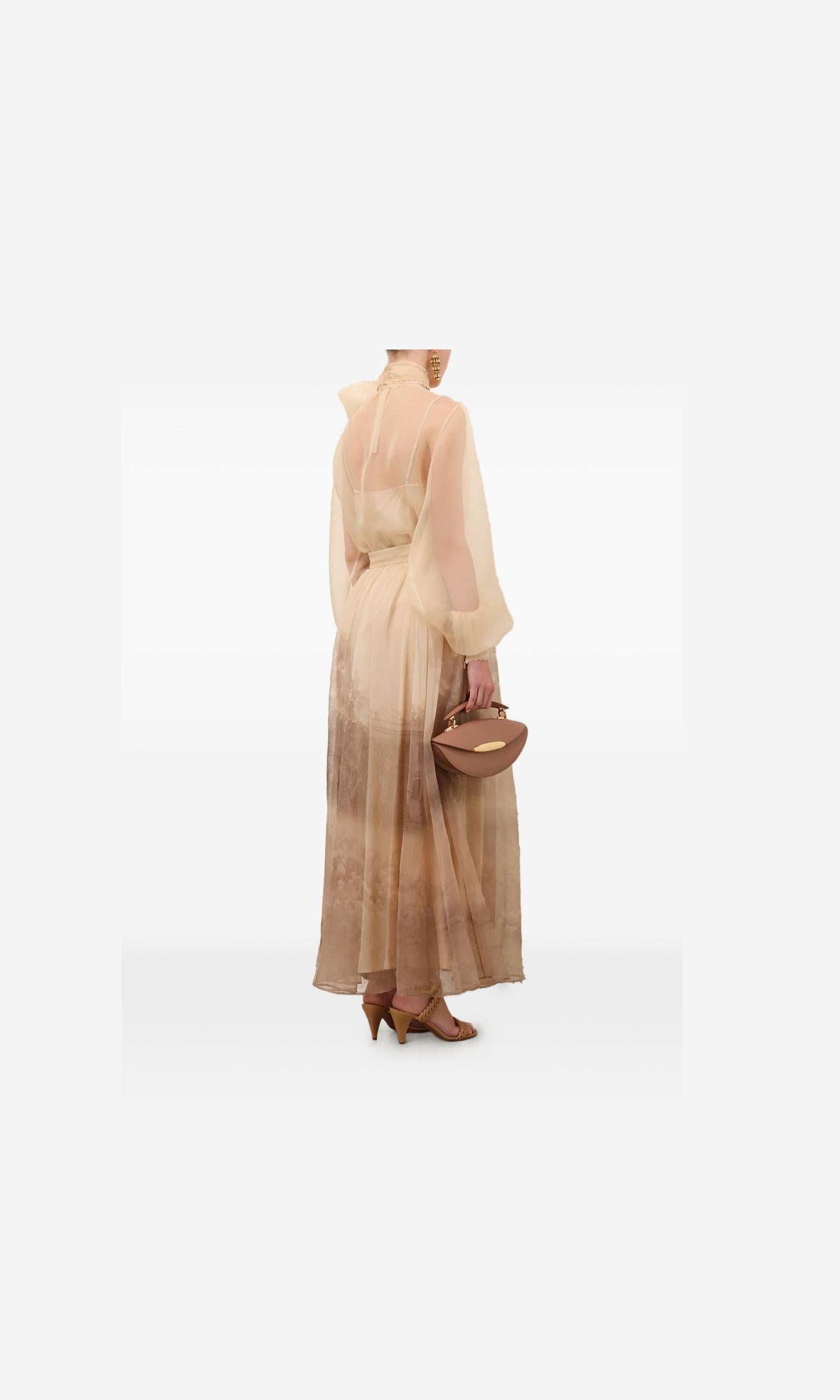 Zimmermann Beige Skirt Glam Steals