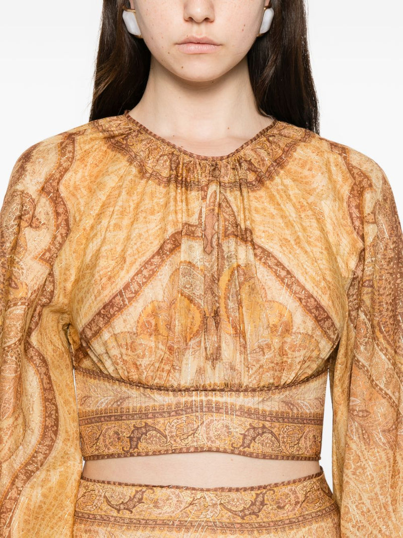 Zimmermann Beige Top Glam Steals