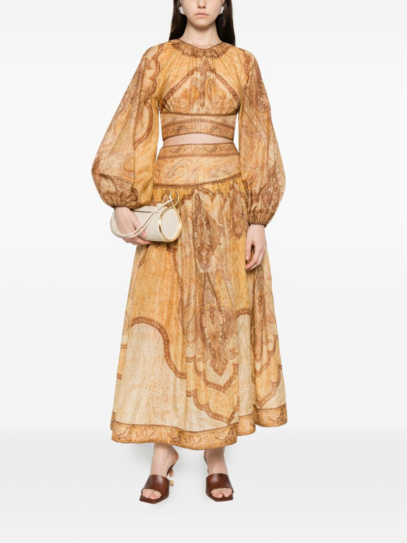 Zimmermann Beige Top Glam Steals