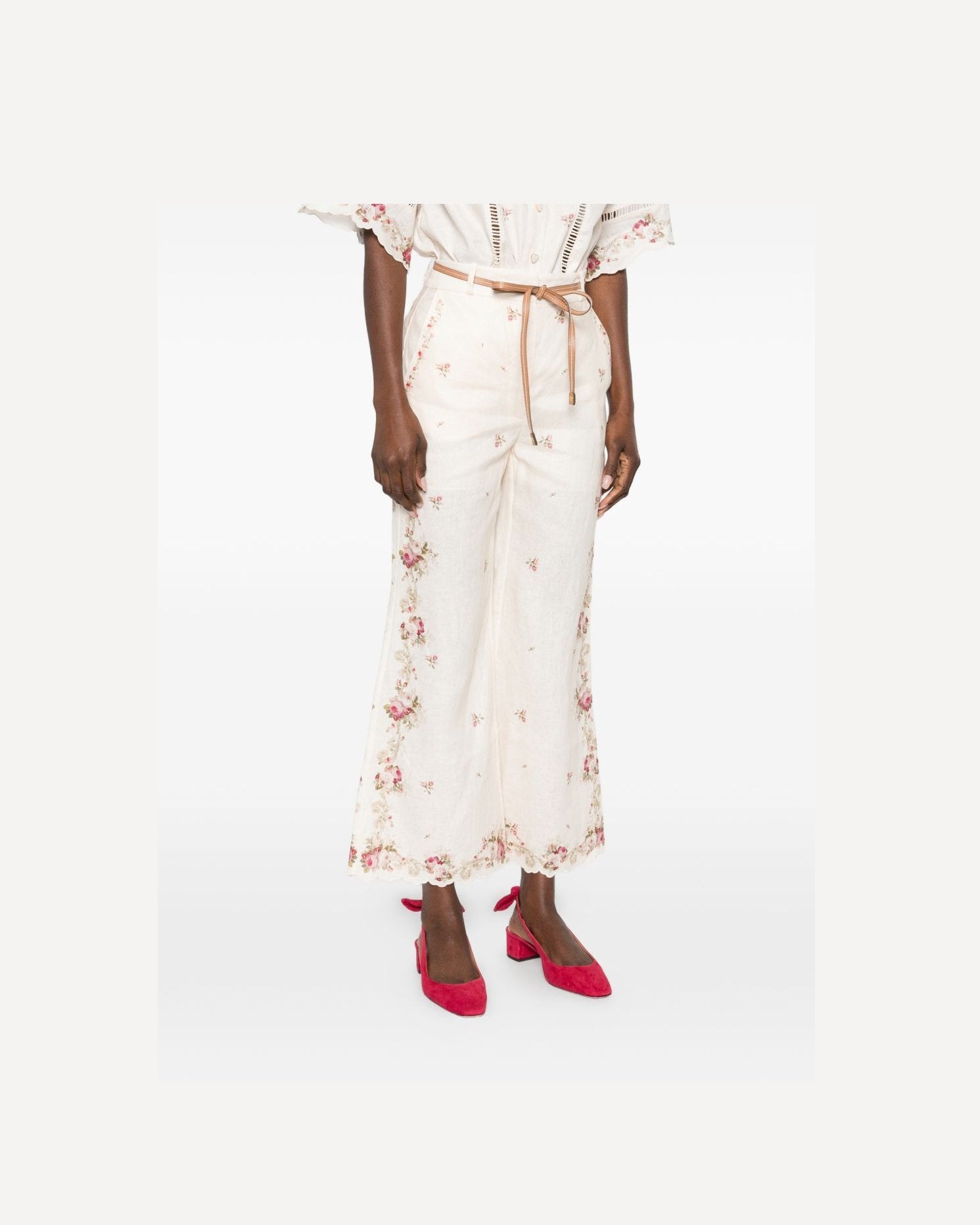 Zimmermann Beige Trouser Glam Steals