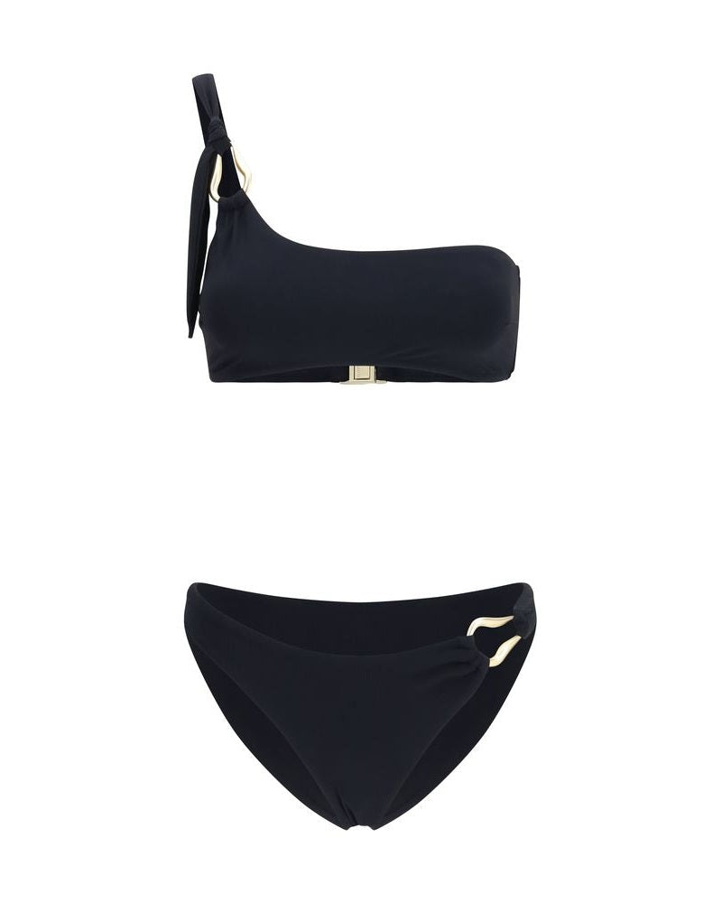 Zimmermann Black Elastane Bikini