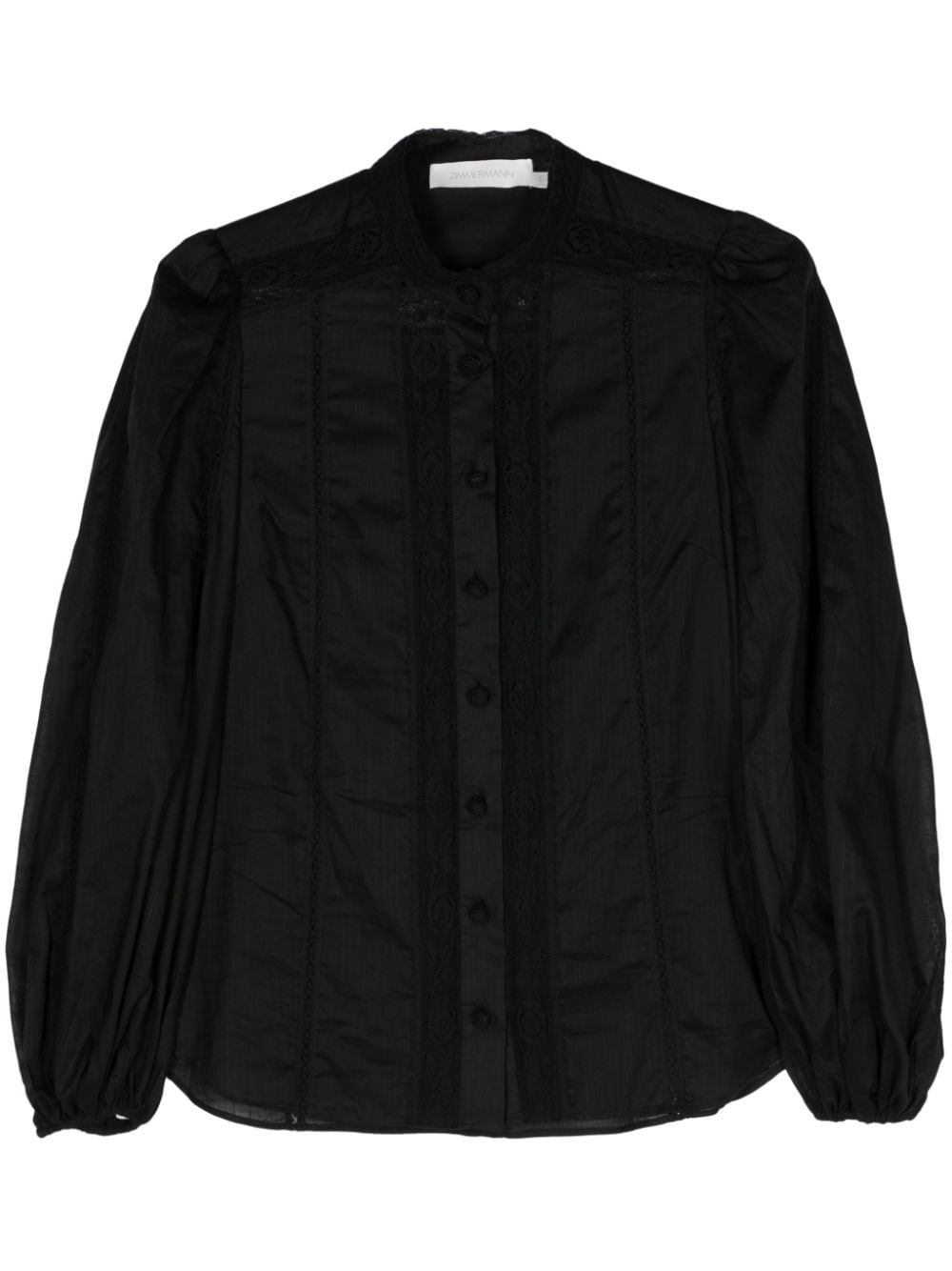 Zimmermann Black Shirt Glam Steals