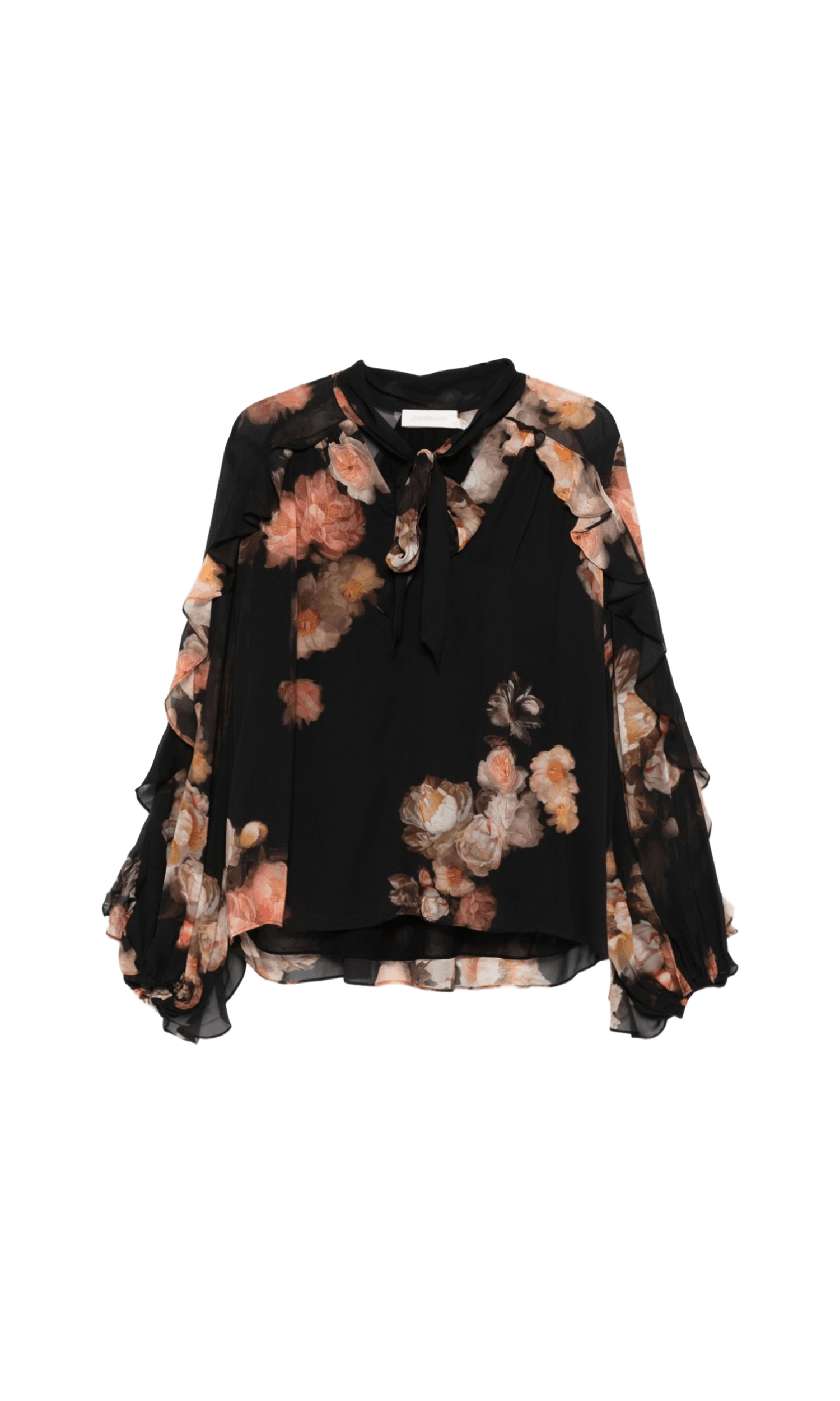 Zimmermann Black Shirt Glam Steals