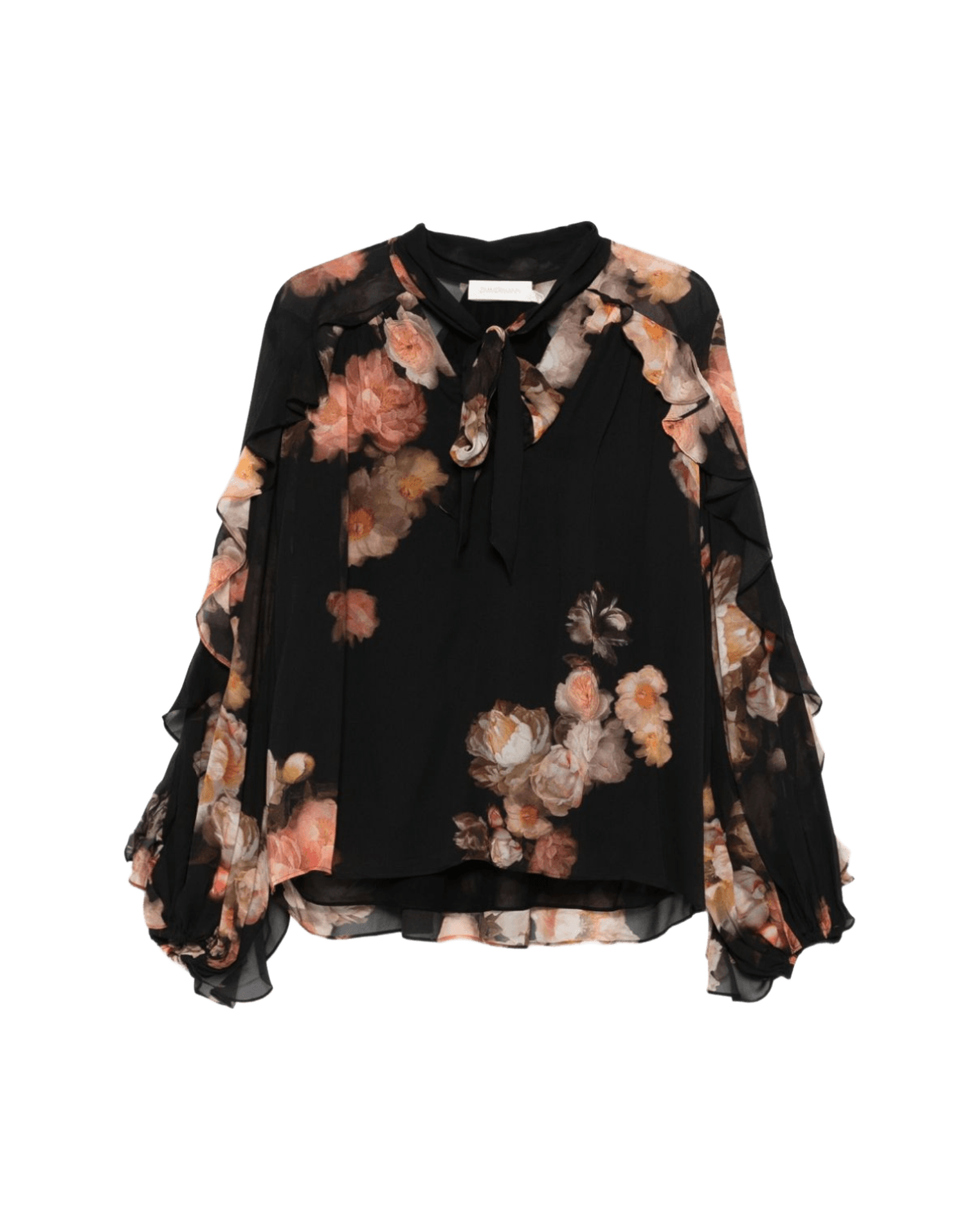 Zimmermann Black Shirt Glam Steals