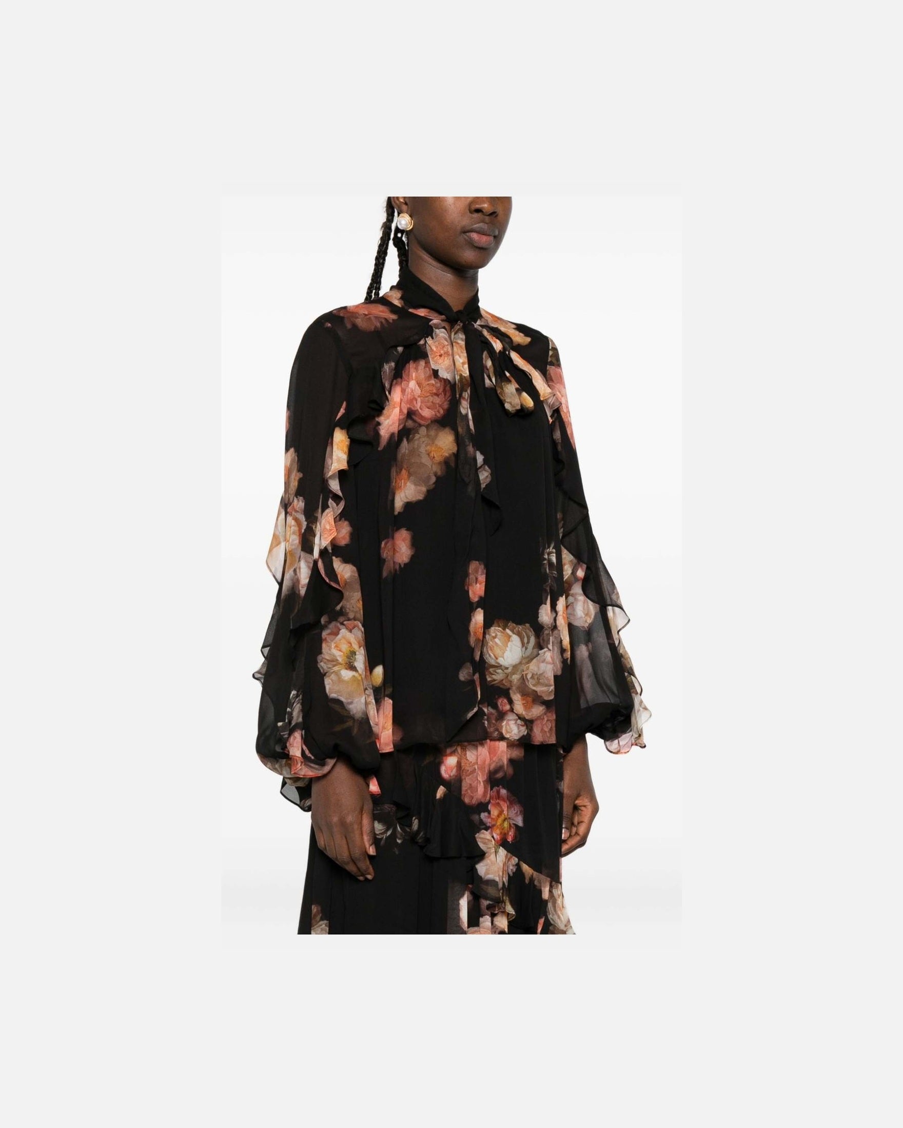 Zimmermann Black Shirt Glam Steals