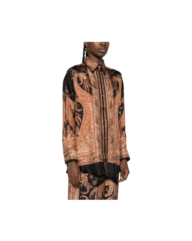 Zimmermann Shirt Black Glam Steals