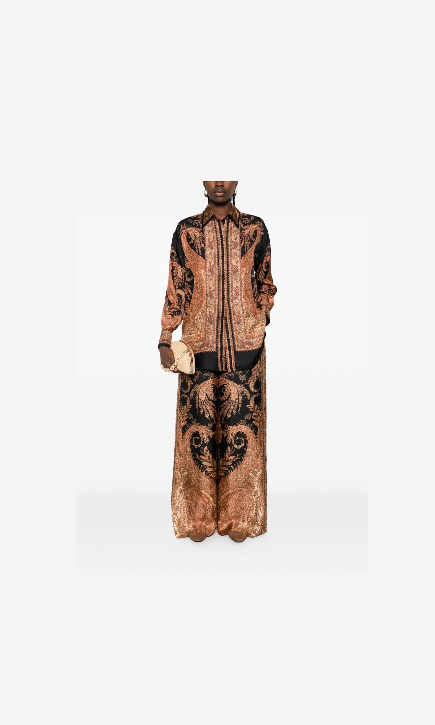 Zimmermann Black Shirt Glam Steals