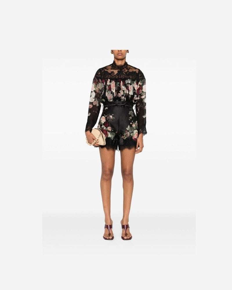 Zimmermann Black Shorts Glam Steals