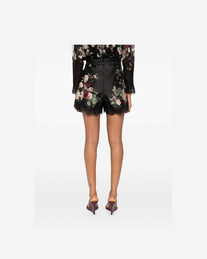 Zimmermann Black Shorts Glam Steals