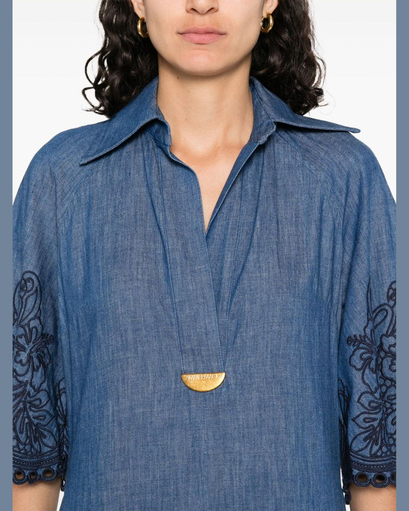 Zimmermann Blue Dress Glam Steals