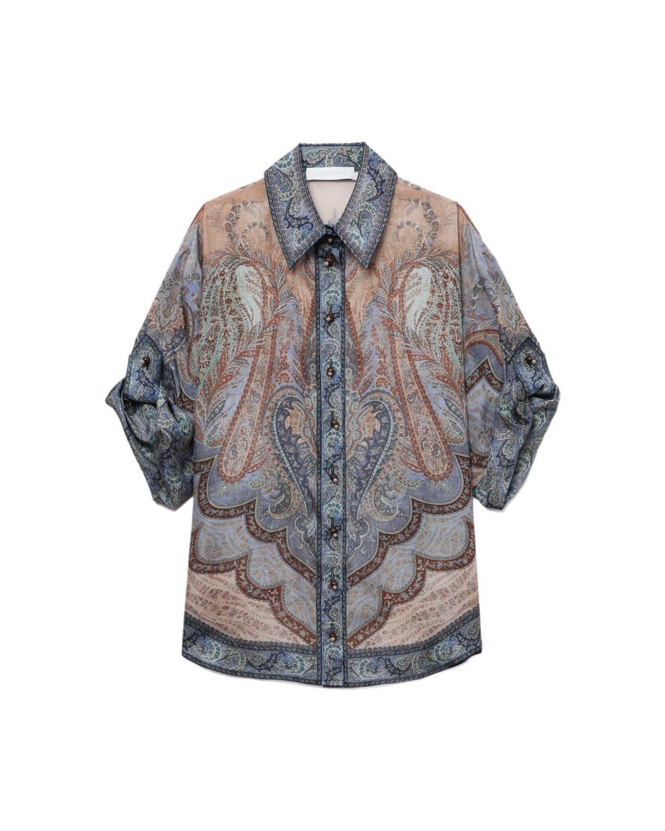 Zimmermann Blue Shirt Shirts