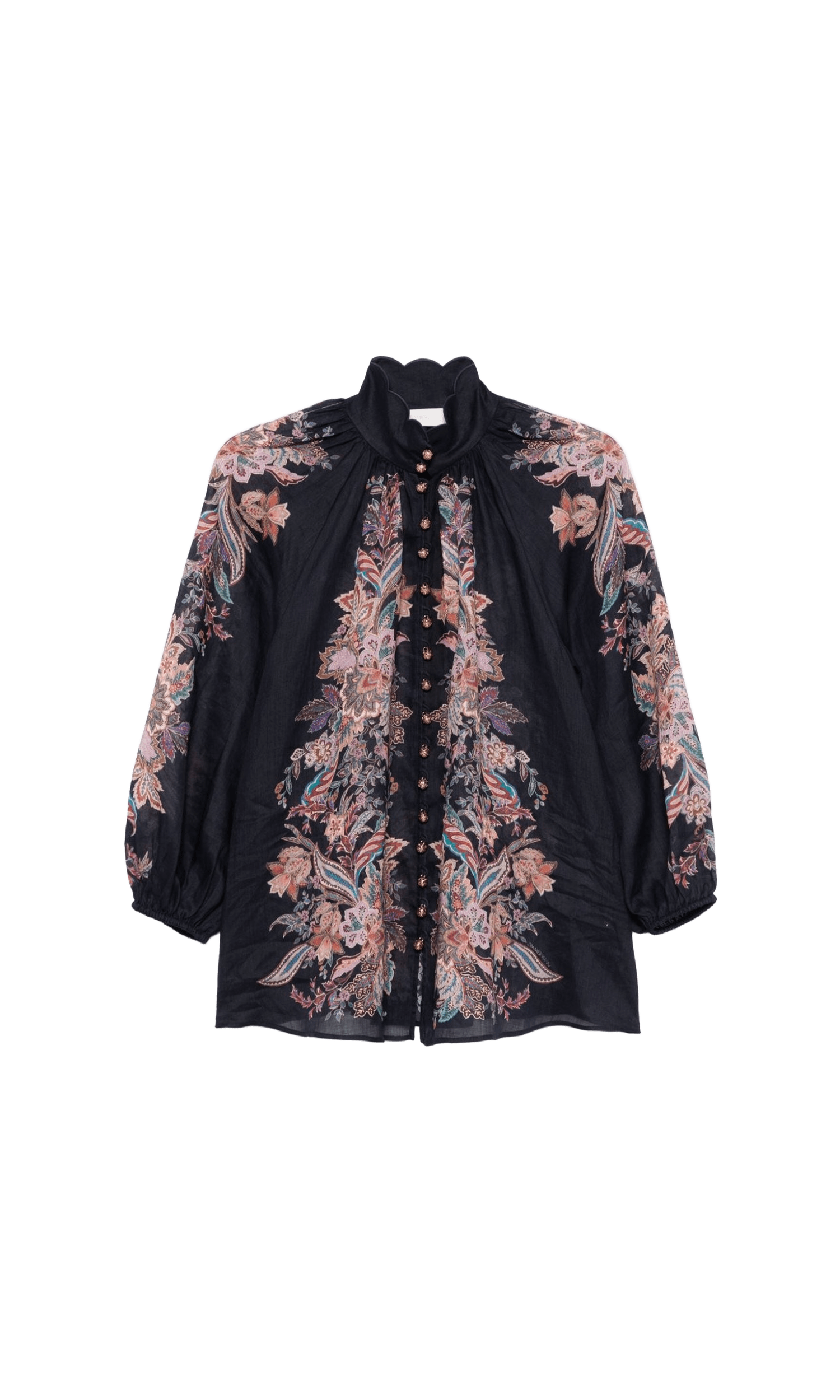 Zimmermann Blue Shirt Glam Steals