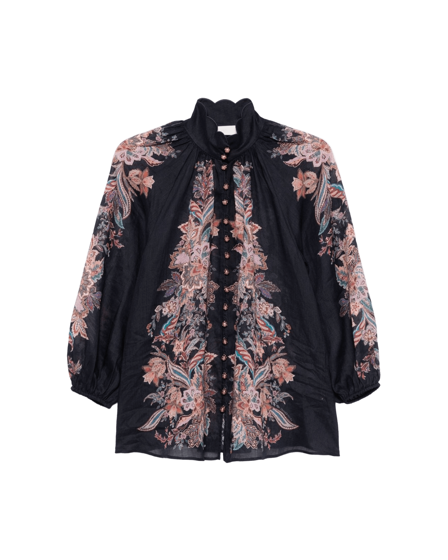 Zimmermann Blue Shirt Glam Steals