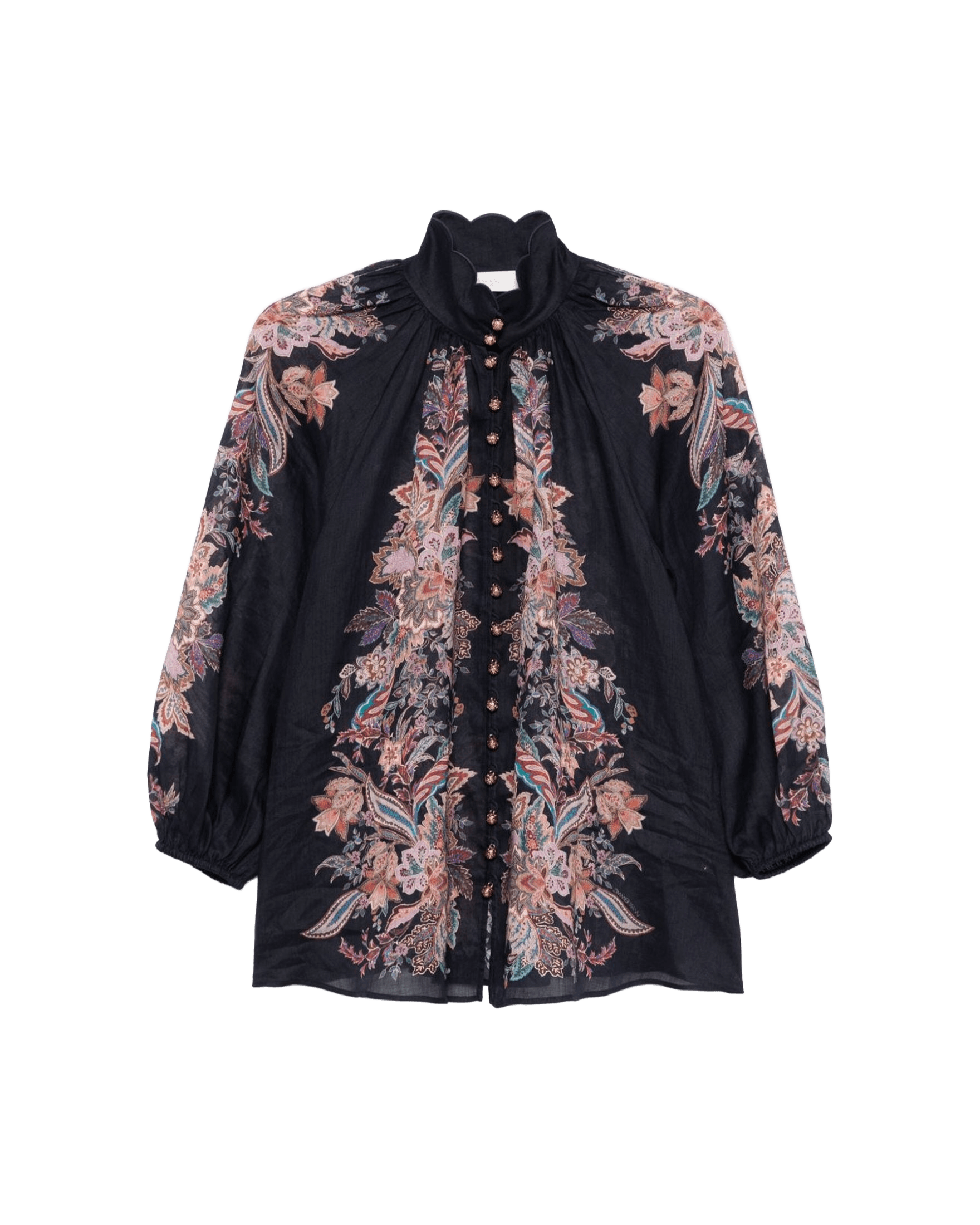 Zimmermann Blue Shirt Glam Steals