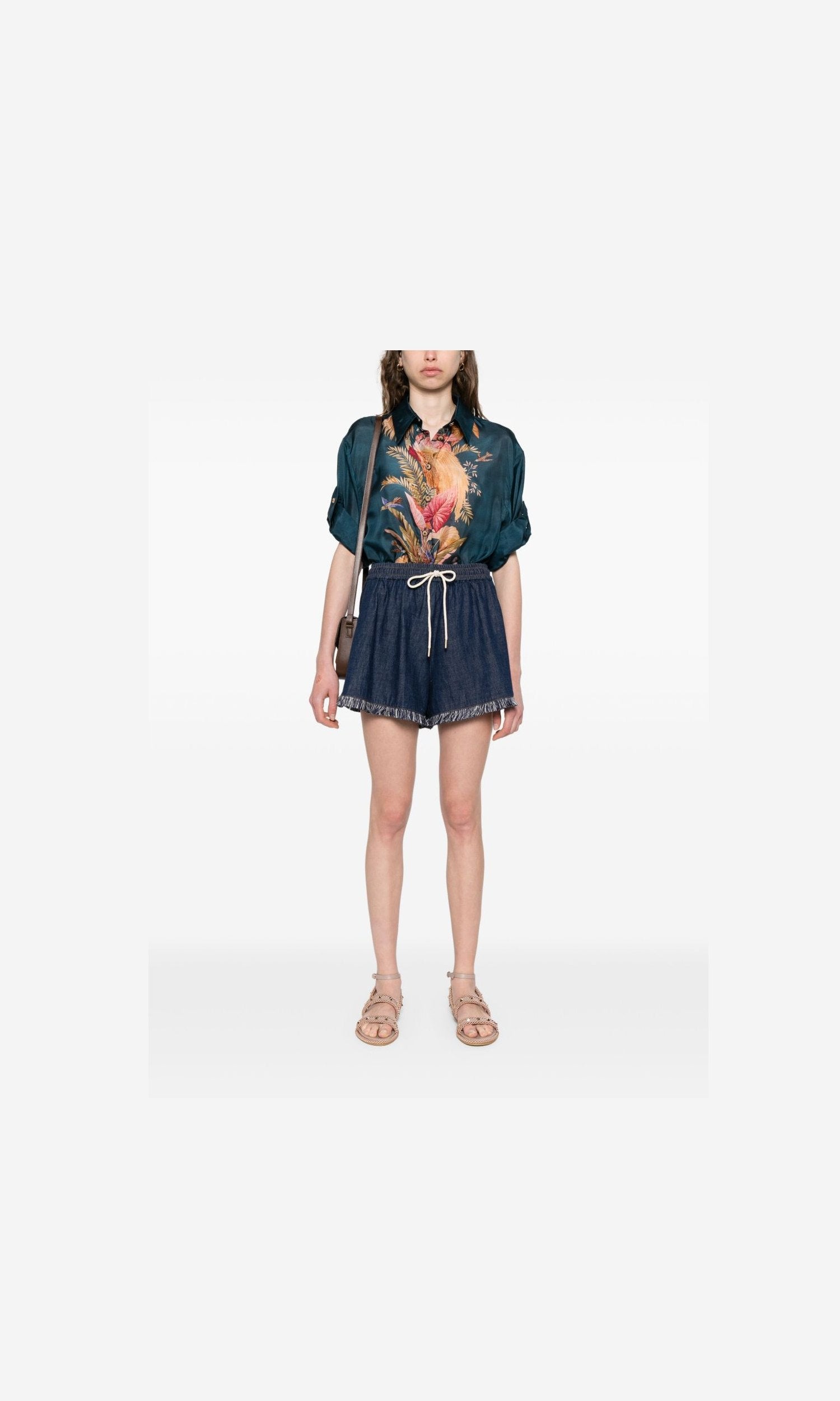 Zimmermann Blue Shirt Glam Steals