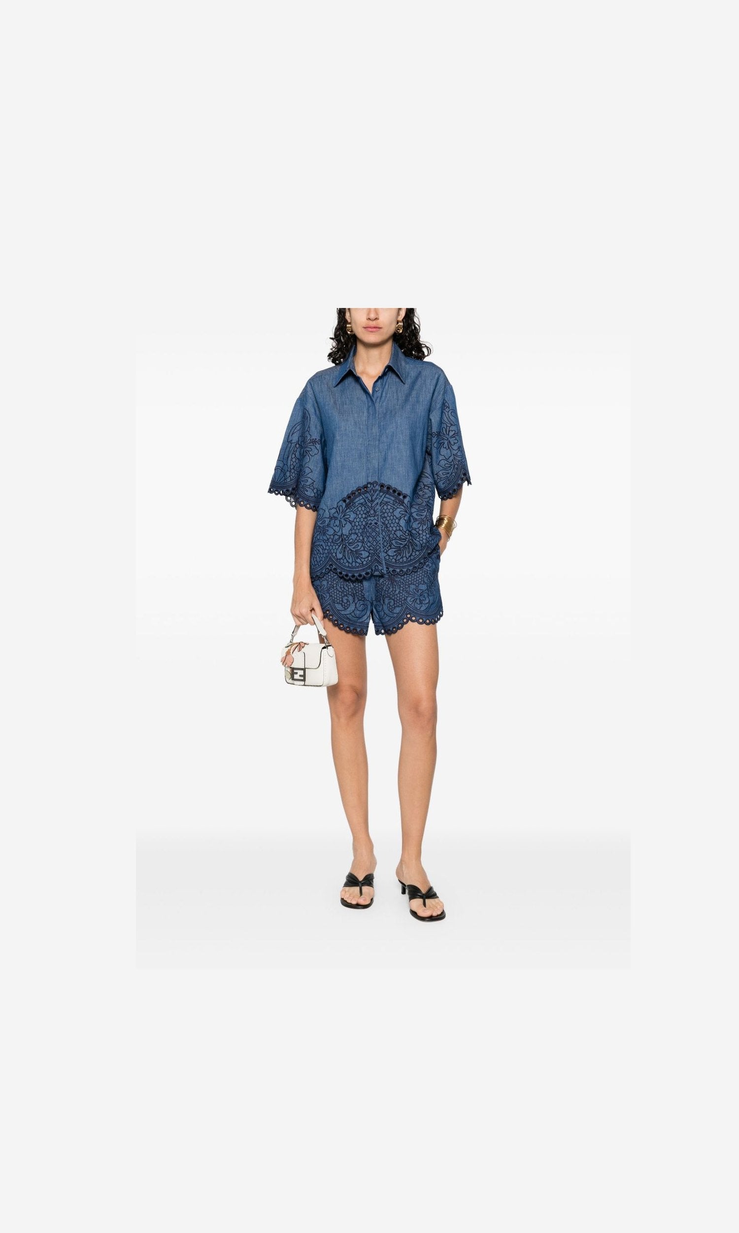 Zimmermann Blue Shirt Glam Steals