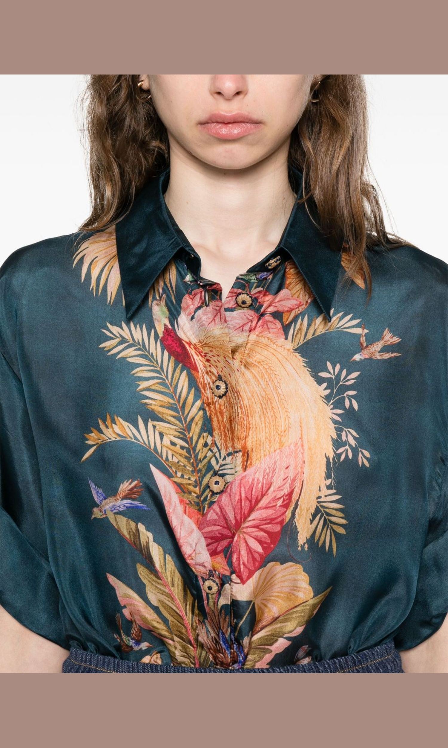Zimmermann Blue Shirt Glam Steals
