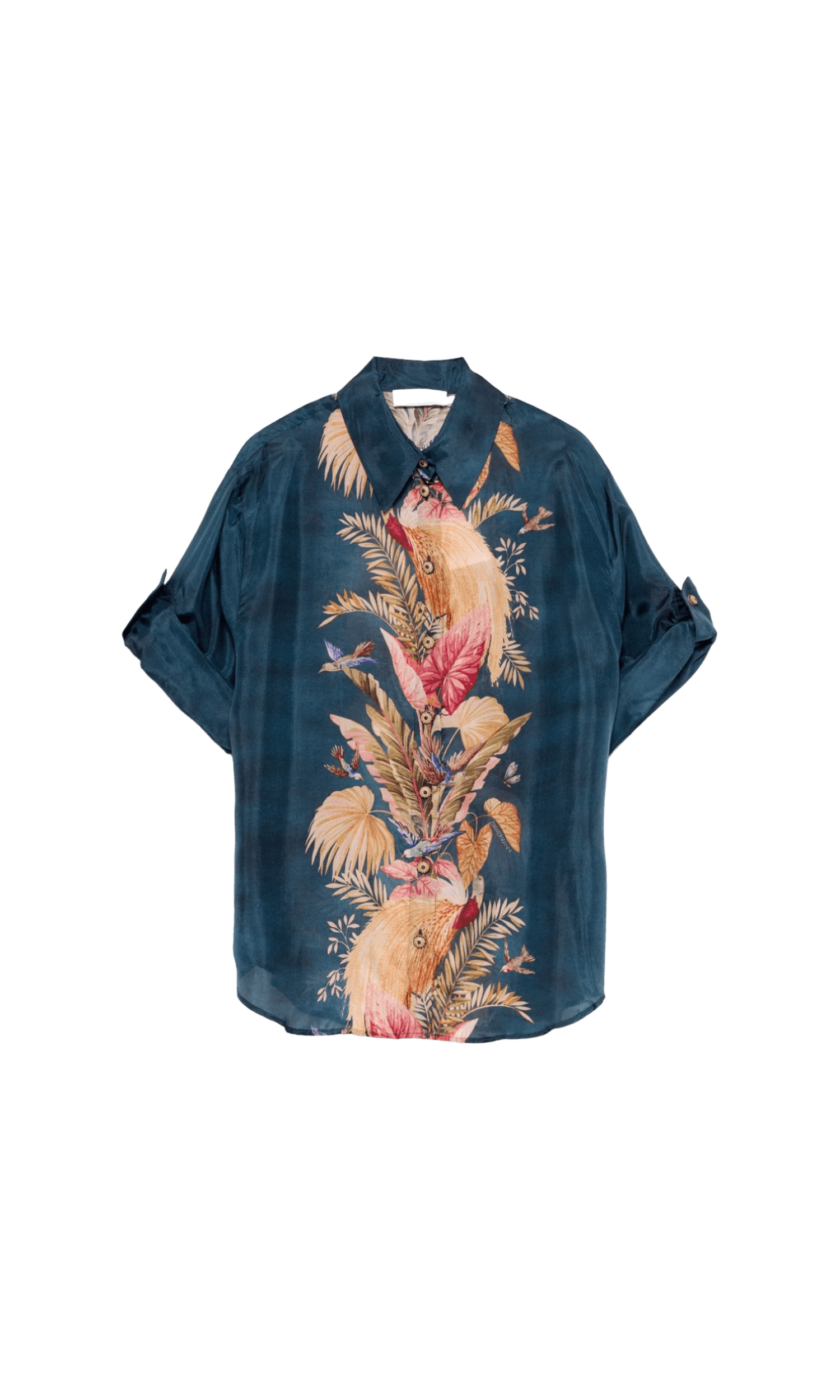 Zimmermann Blue Shirt Glam Steals