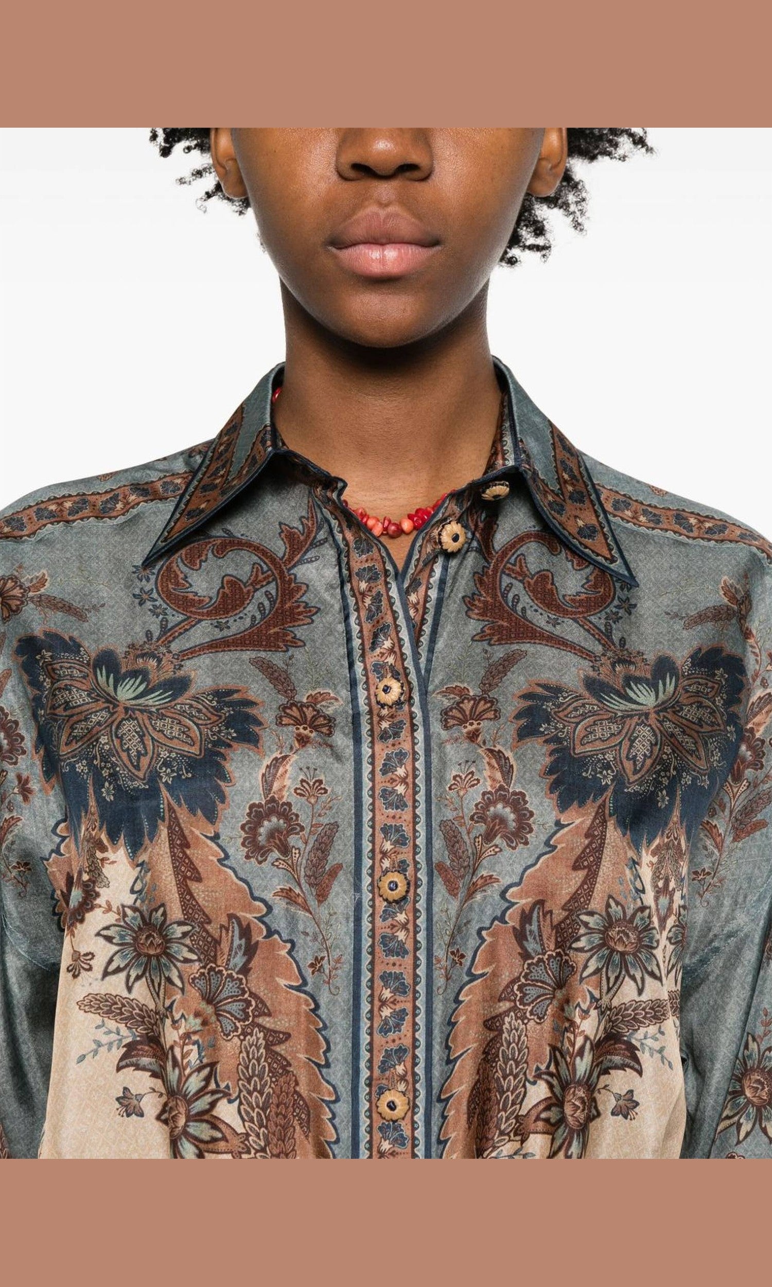 Zimmermann Blue Shirt Glam Steals
