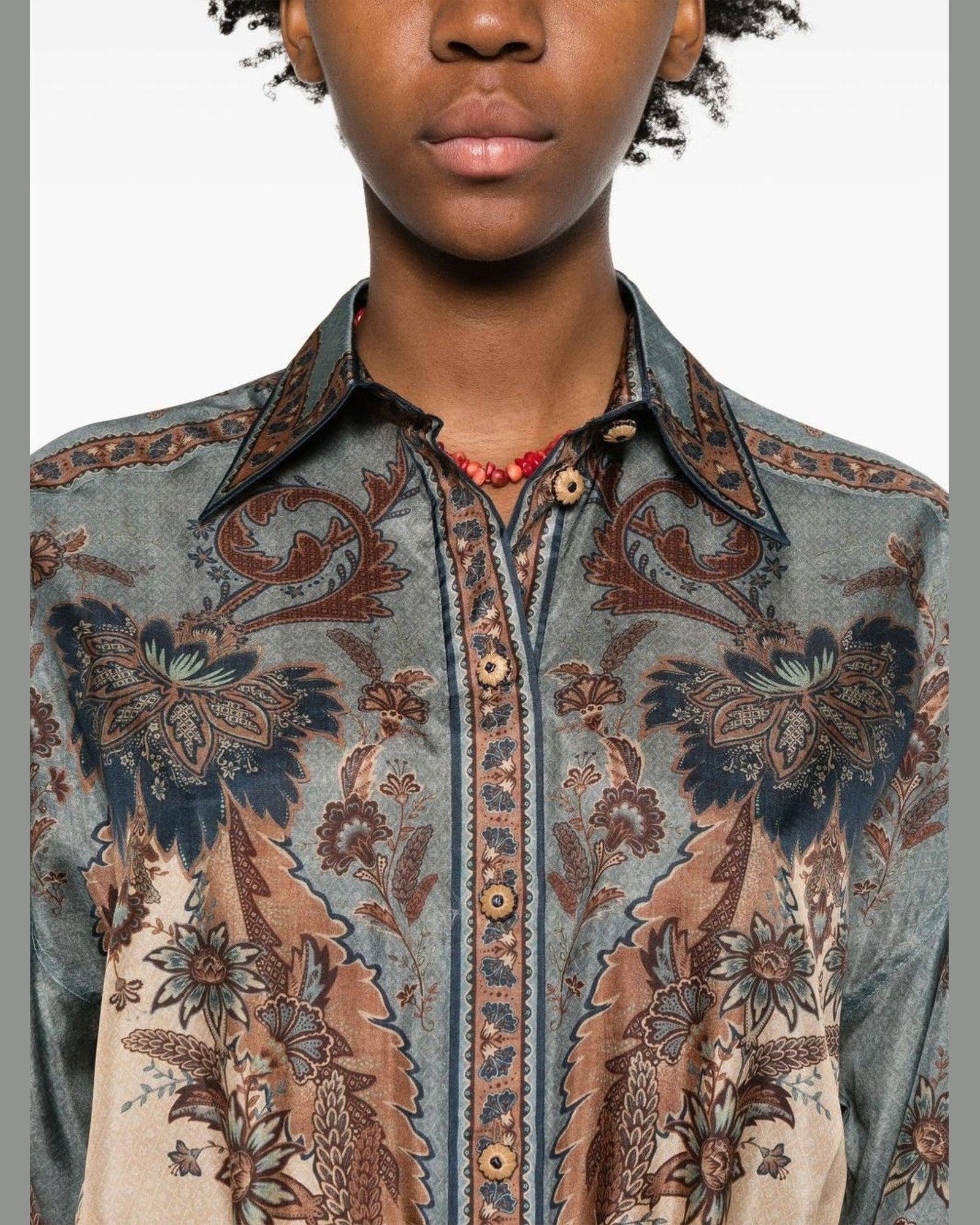 Zimmermann Blue Shirt Glam Steals