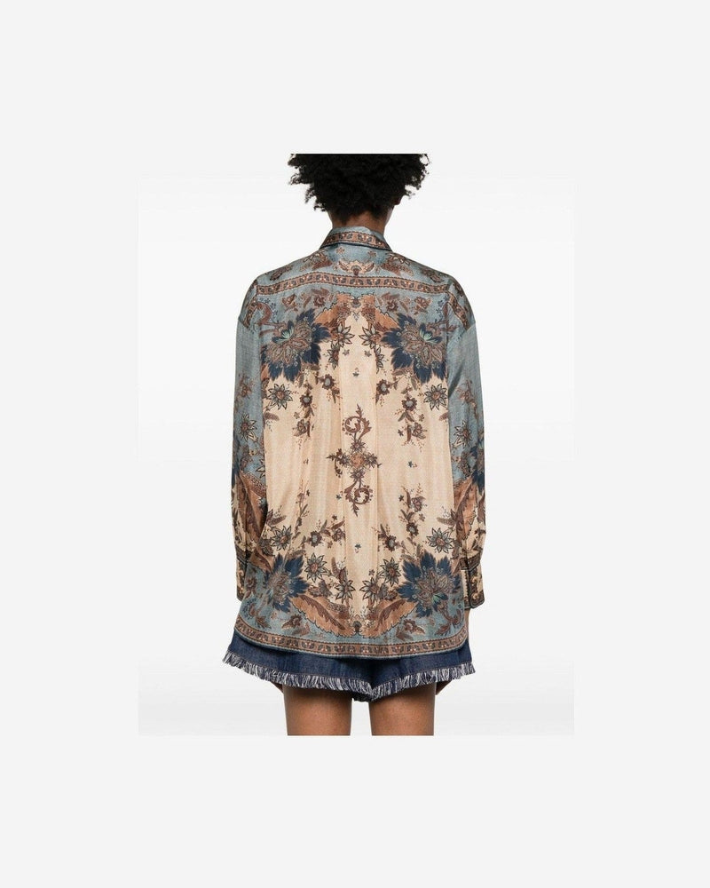 Zimmermann Blue Shirt Glam Steals