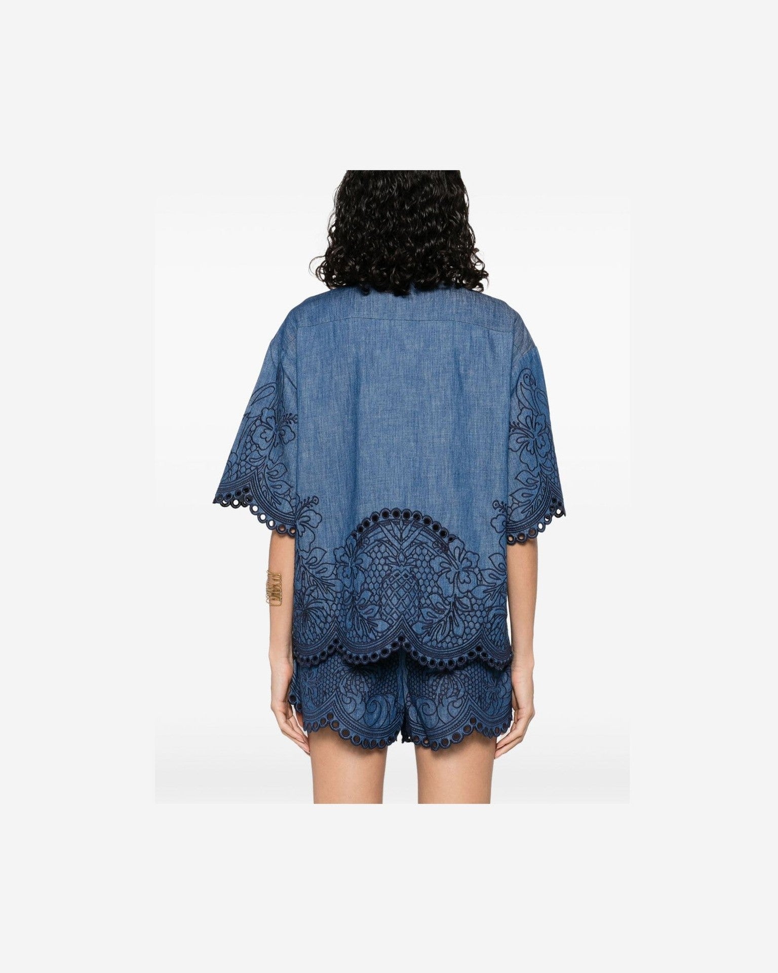 Zimmermann Blue Shirt Glam Steals