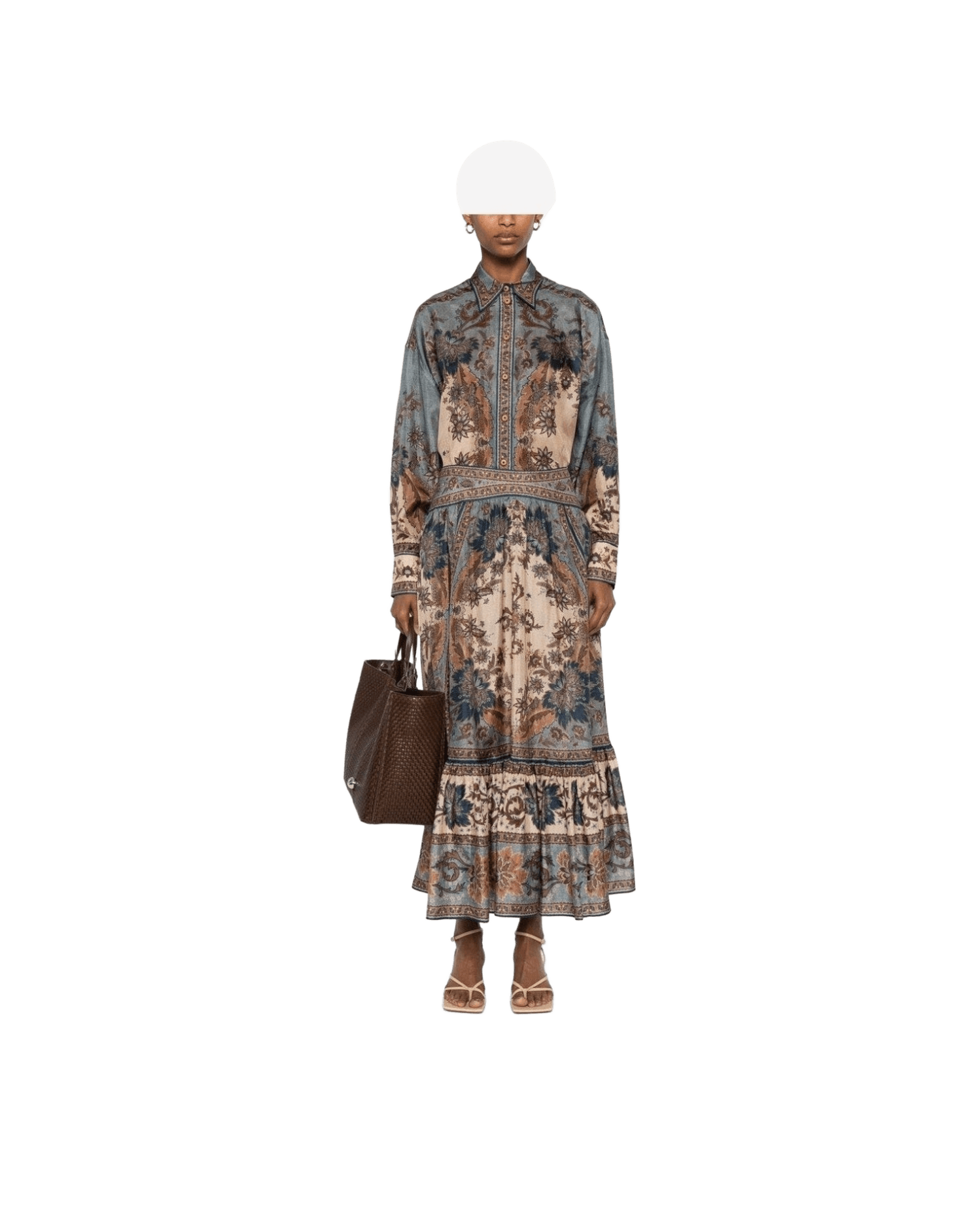 Zimmermann Skirt Blue Glam Steals