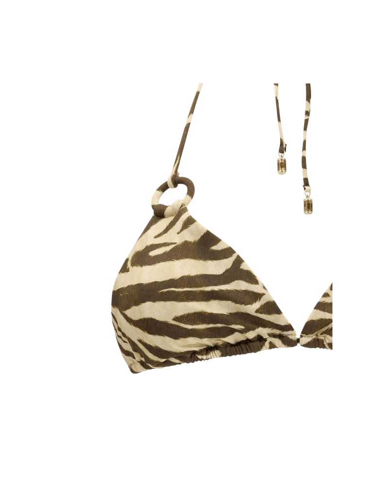 Zimmermann Brown Polyamide Bikini Glam Steals