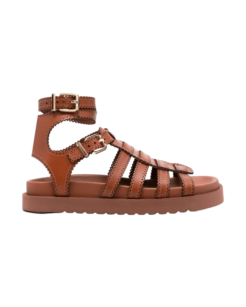 Zimmermann Sandals Brown Glam Steals