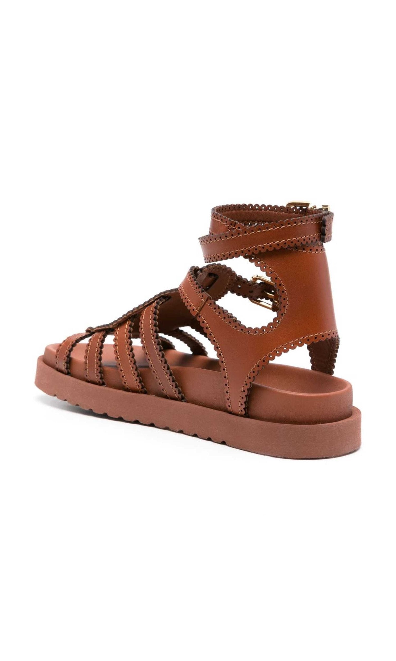 Zimmermann Brown Sandals Glam Steals