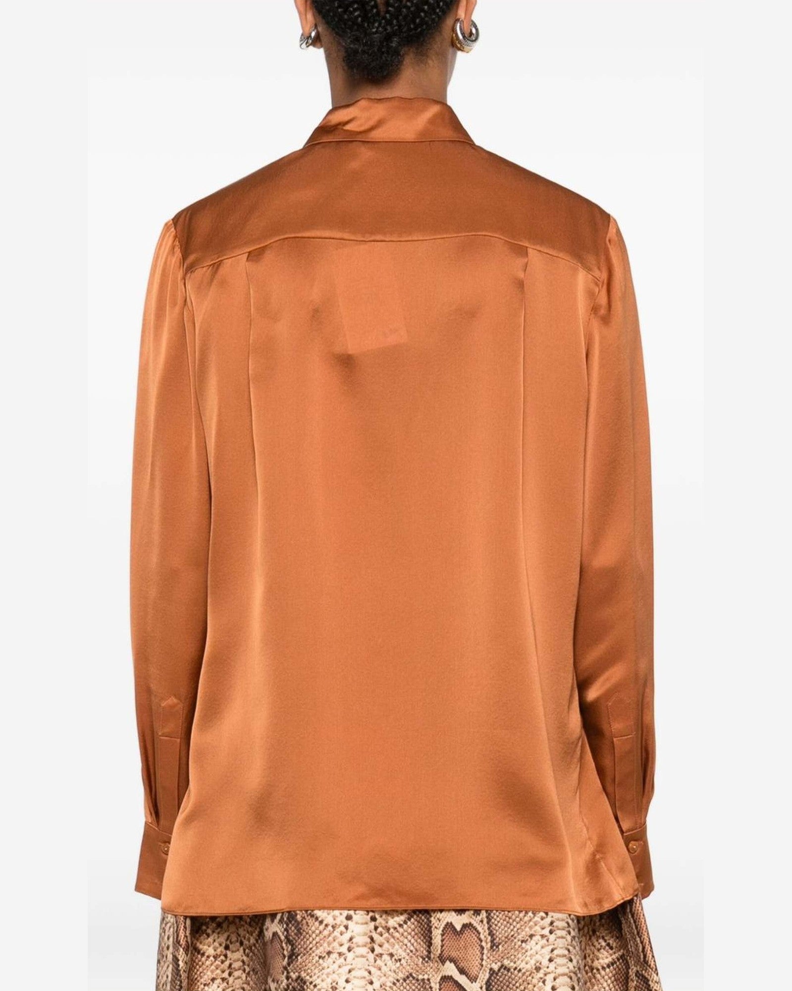 Zimmermann Brown Shirt Glam Steals
