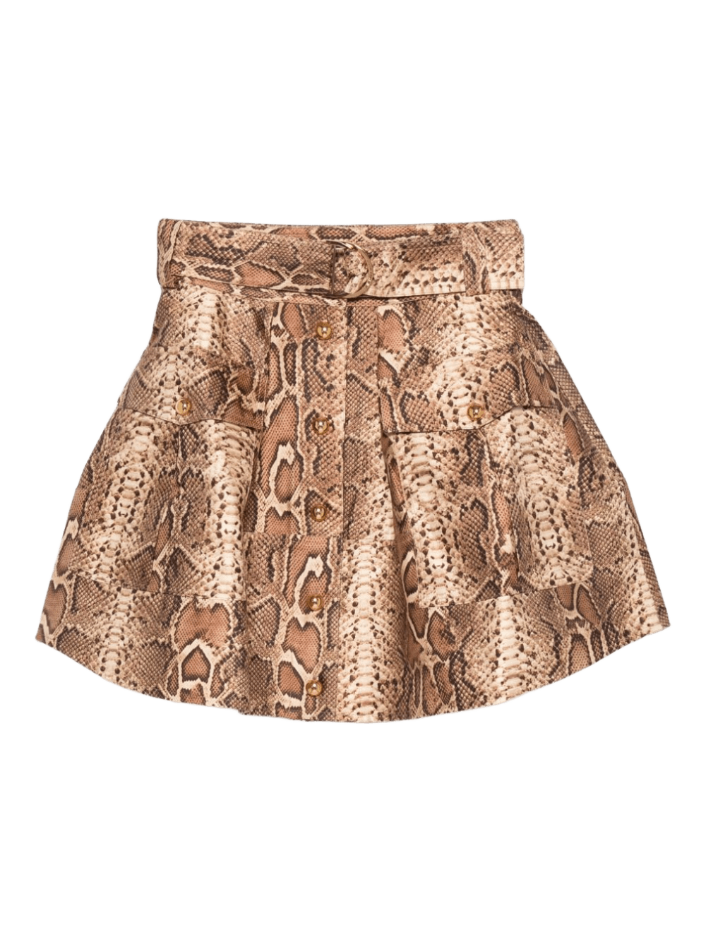 Zimmermann Brown Skirt Glam Steals
