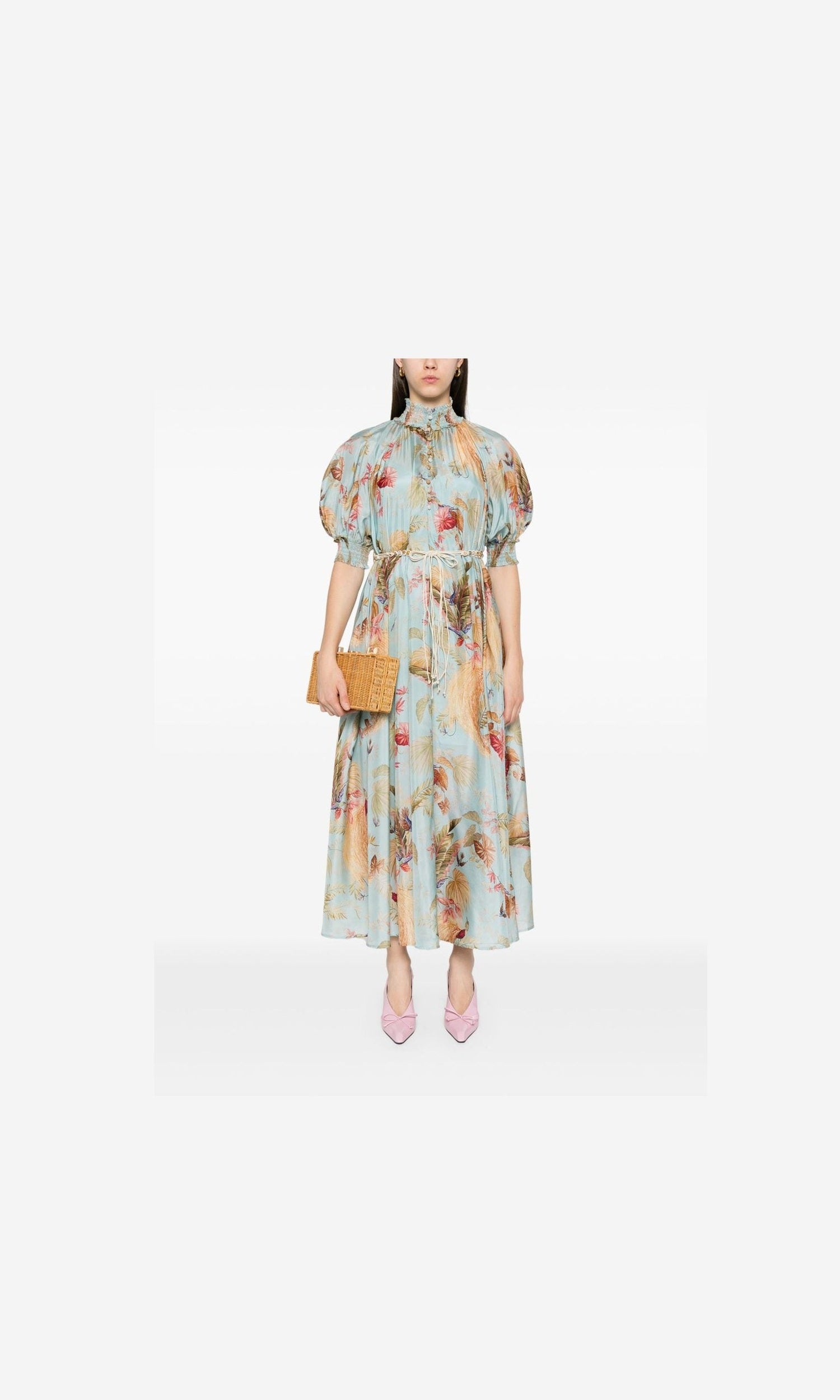 Zimmermann Clear Blue Dress Glam Steals