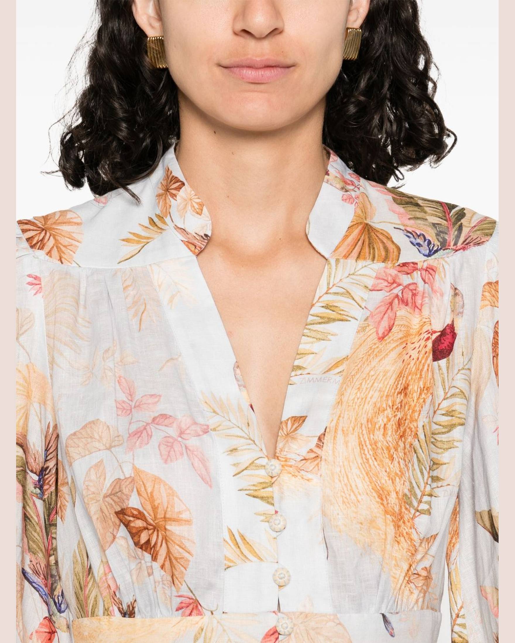 Zimmermann Clear Blue Dress Glam Steals