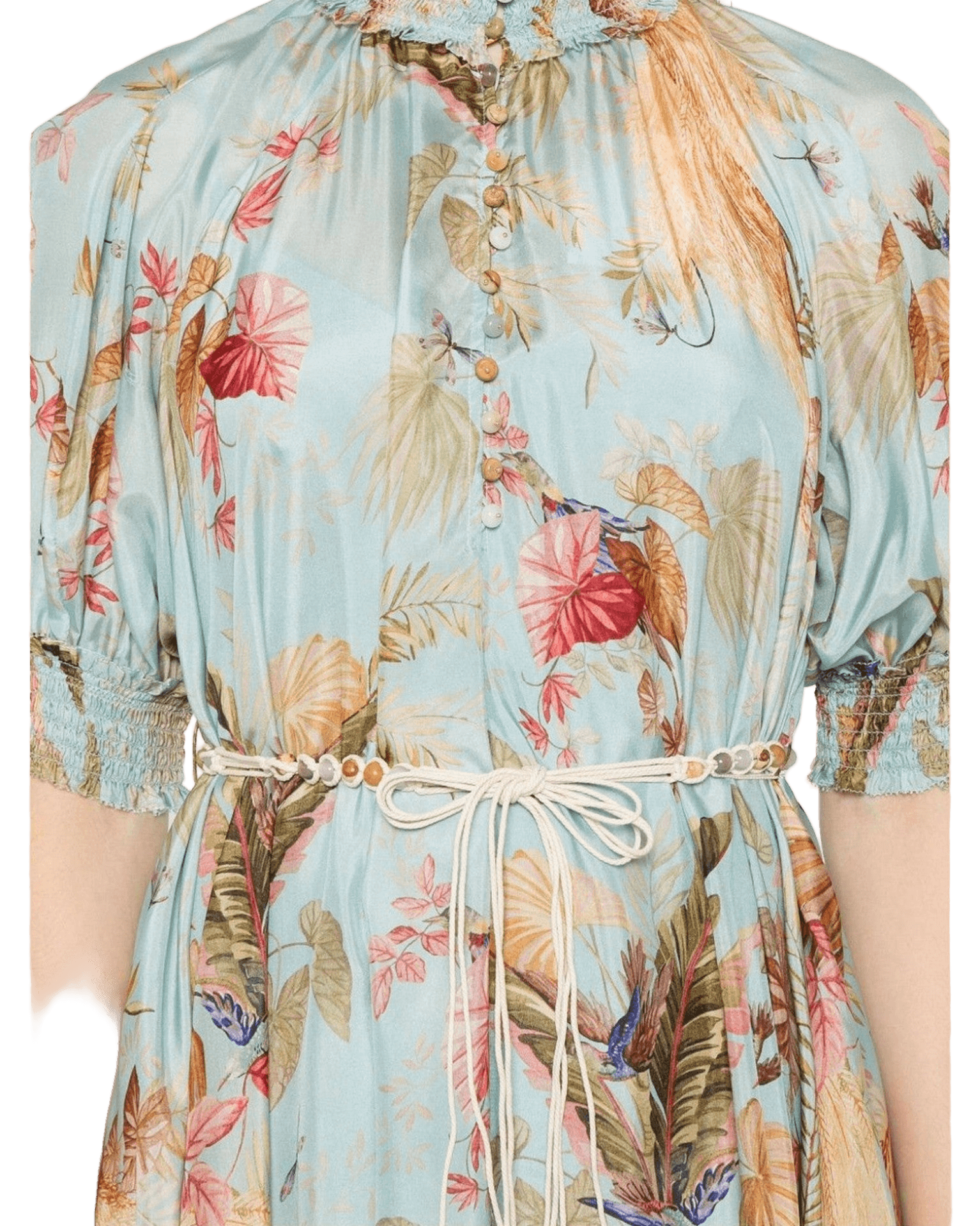 Zimmermann Clear Blue Dress Glam Steals