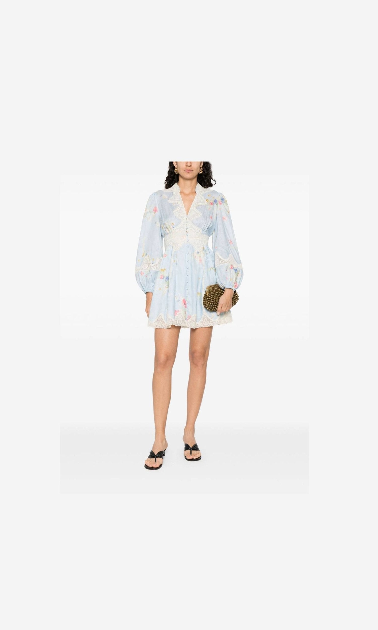 Zimmermann Clear Blue Dress Glam Steals