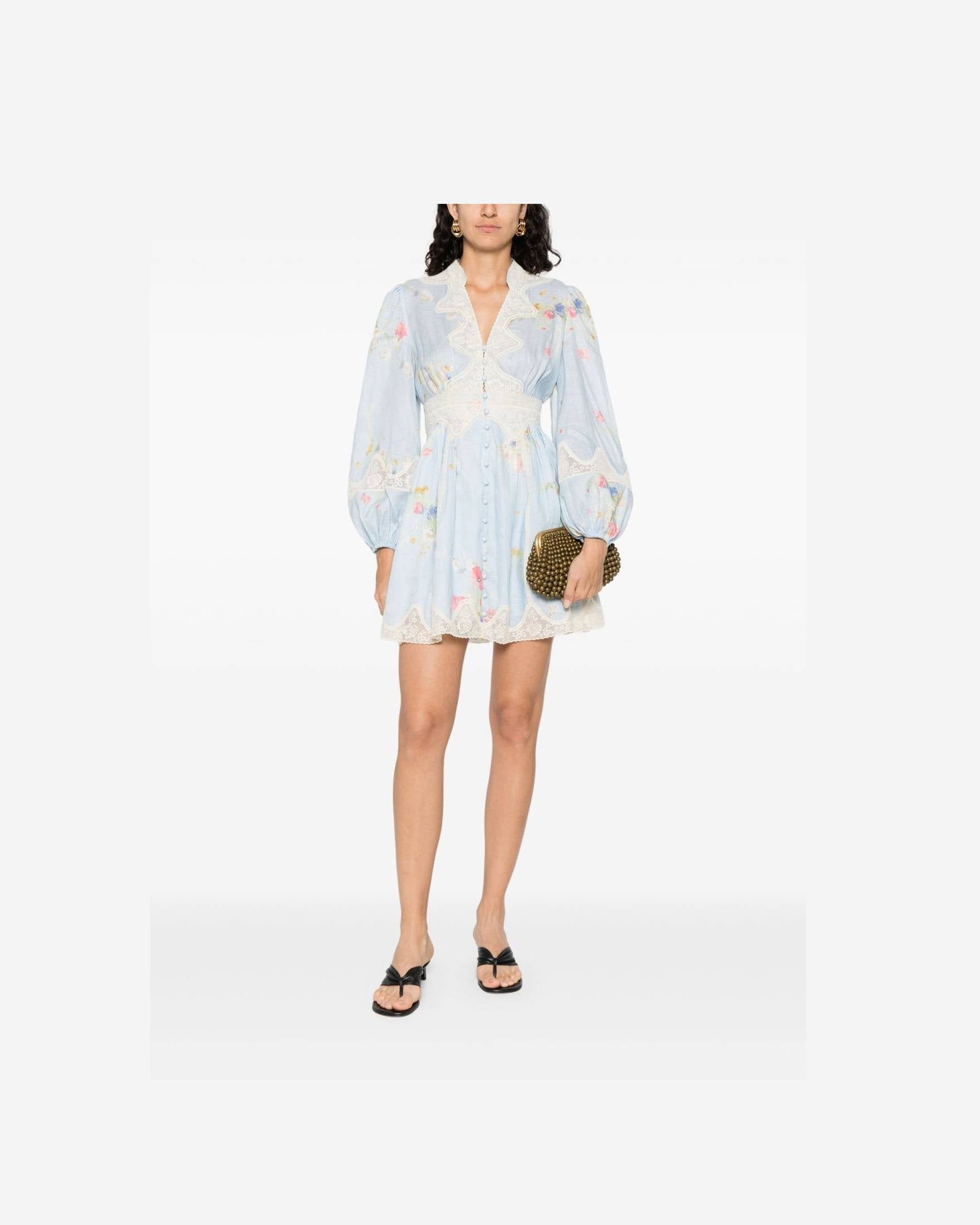 Zimmermann Clear Blue Dress Glam Steals