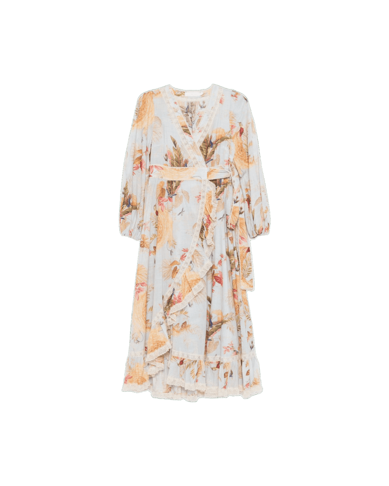 Zimmermann Dress Clear Blue Glam Steals